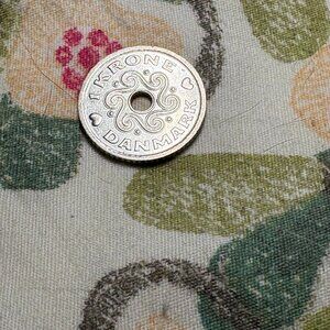 Denmark 5 Kroner 1997 Queen Margrethe II World Coin Vintage Scandinavian